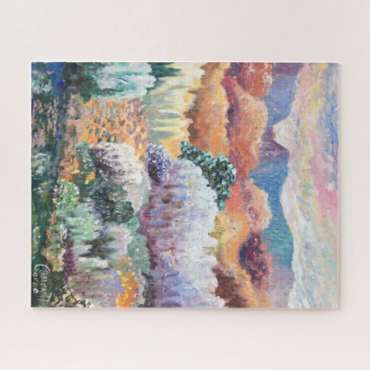 Woestijnglorie - Koel en kleurrijk landschap Legpuzzel (Horizontaal)