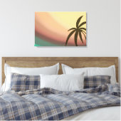 Woestijngolf Canvas Afdruk (Insitu (Slaapkamer))