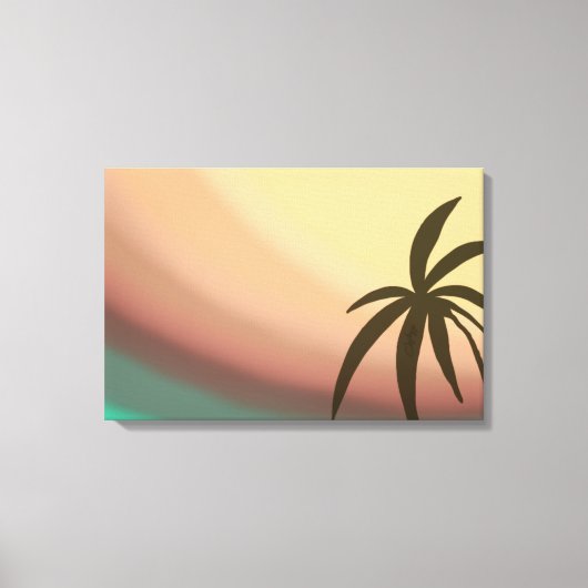 Woestijngolf Canvas Afdruk (Voorkant)