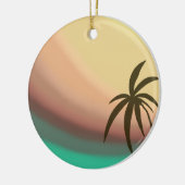 Woestijngolf Keramisch Ornament (Links)