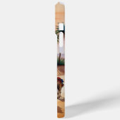 Woestijnkaravaan bij zonsondergang - nomadisch avo Case-Mate iPhone case (Achterkant / Links)