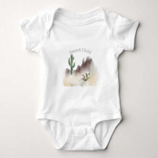 woestijnkind | Baby Bodysuit | (Voorkant)