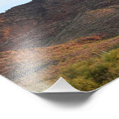 Woestijnlandschap Arizona Foto Afdruk (Hoek)