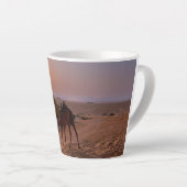 woestijnlandschap latte mok (Rechterhoek)