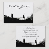 Woestijnlandschap Visitekaartje (Voorkant / Achterkant)