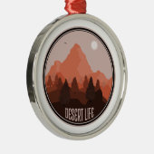 Woestijnleven Metalen Ornament (Rechts)