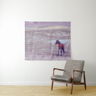 Woestijnpaarden P8640 Wandkleed