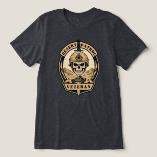 Woestijnpatrouille Veteraan Tri-Blend Shirt