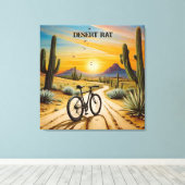 Woestijnrat, aanpasbaar canvas afdruk (Insitu (Houten vloer))