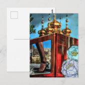 Woestijnrood Briefkaart (Voorkant / Achterkant)