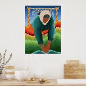 Woestijnroos Poster (Keuken)