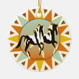 Woestijnschilderpaard Keramisch Ornament