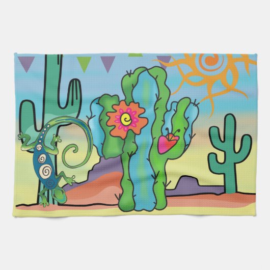 Woestijnschoonheid Theedoek (Horizontaal)