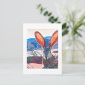 Woestijntafereel Briefkaart (Staand voorkant)