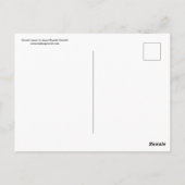 Woestijntafereel Briefkaart (Achterkant)