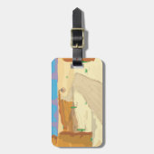 Woestijnval! Bagagelabel (Voorkant verticaal)