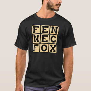 Woestijnvos, Kleine Nachtelijke Vos T-shirt