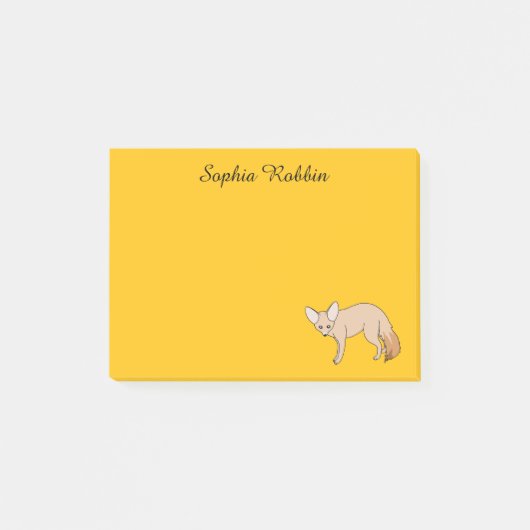 Woestijnvossen Post-it® Notes (Voorkant)