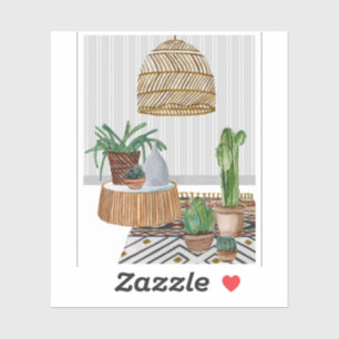 Woestijnvuren I Sticker