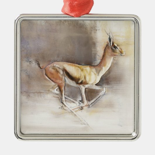 woestijnwind metalen ornament (Voorkant)