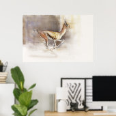 woestijnwind poster (Thuiskantoor)