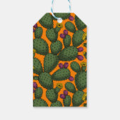 woestijnzonsondergang cadeaulabel (Achterkant)