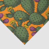 woestijnzonsondergang tissuepapier (Detail)