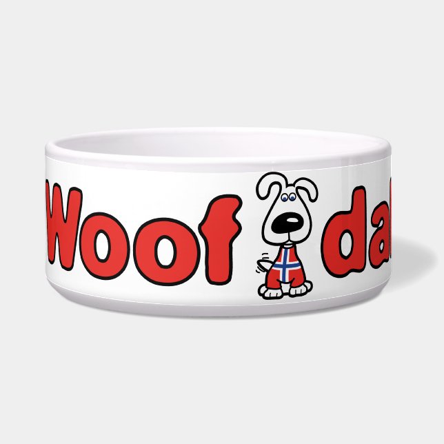 Wof Dah Dog Bowl Voerbakje (Links)