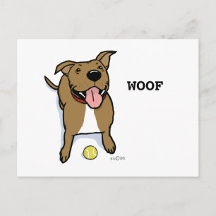 Wof Dog Briefkaart