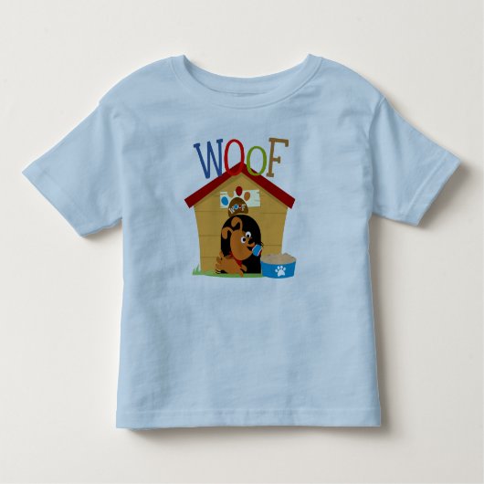 Wof Dog Kinder Shirts (Voorkant)