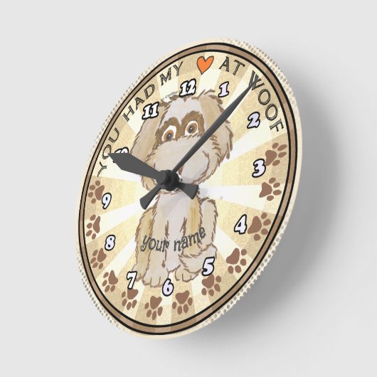 Wof Dog Ronde Klok (Hoek)