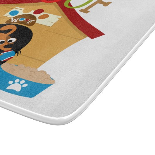 Wof Dog Snijplank (Hoek)