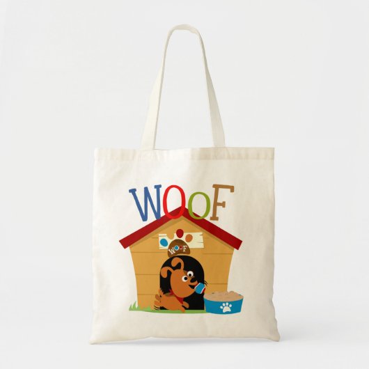 Wof Dog Tote Bag (Voorkant)