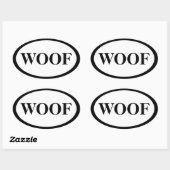 Wof Ovale Sticker (Vel)