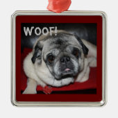 Wof, Pug Ornament (Voorkant)