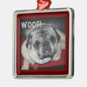 Wof, Pug Ornament (Links)