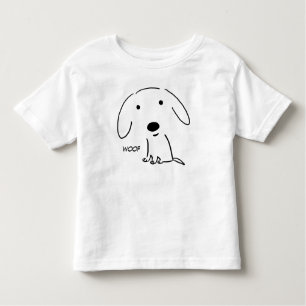Wof Puppy Puppy Dog van de luifel Kinder Shirts