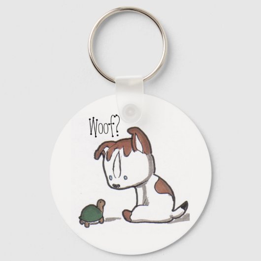 Wof? Puppy Sleutelhanger! Sleutelhanger (Voorkant)