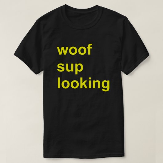 Wof Sup die de Circuit van het Shirt van de Way-ou (Design voorkant)