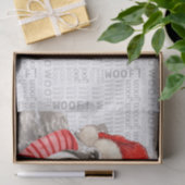 Wof Words Schnauzer Hondenliefhebber Holiday Tissuepapier (Geschenk)