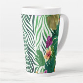 Wogende Dschungel-Harmonie Latte Mok (Rechterhoek)