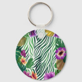 Wogende Dschungel-Harmonie Sleutelhanger (Achterkant)