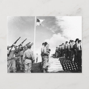 WOII groet aan gesneuvelde soldaten Briefkaart