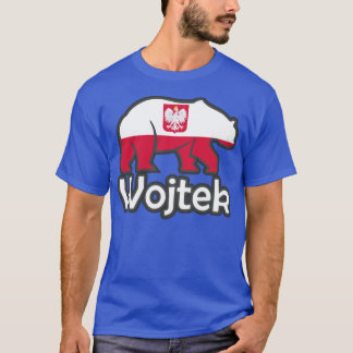 Wojtek het beer Pools Soldaat Beer T-shirt