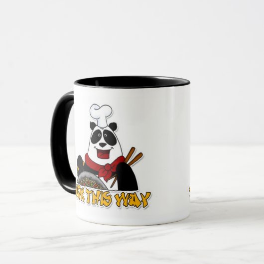 wok cette tasse de manière (Devant gauche)