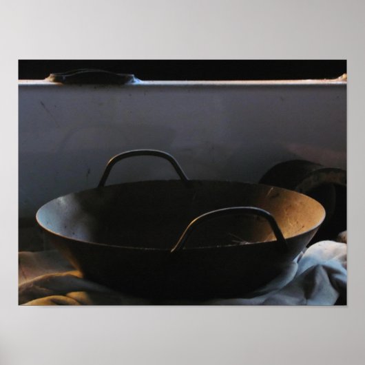 Wok in de wagen. poster (Voorkant)