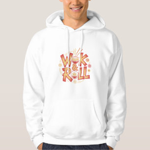 Wok & Roll Dim Sum Aziatische Keuken Vintage Retro Hoodie