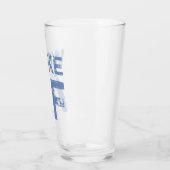 Woke AF Progressief Politiek Glas (Links)