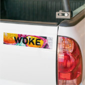 Woke Bumpersticker (Op Truck)
