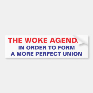 WOKE BUMPERSTICKER